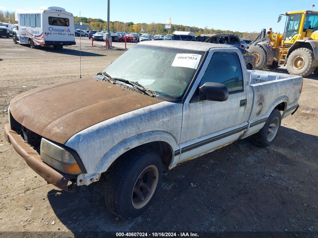 2000 GMC SONOMA SLS White  Flexible Fuel 1GTCS1451YK247367 photo #3