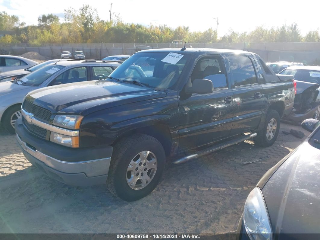 2003 CHEVROLET AVALANCHE 1500 Black  Gasoline 3GNEK13T23G292592 photo #3