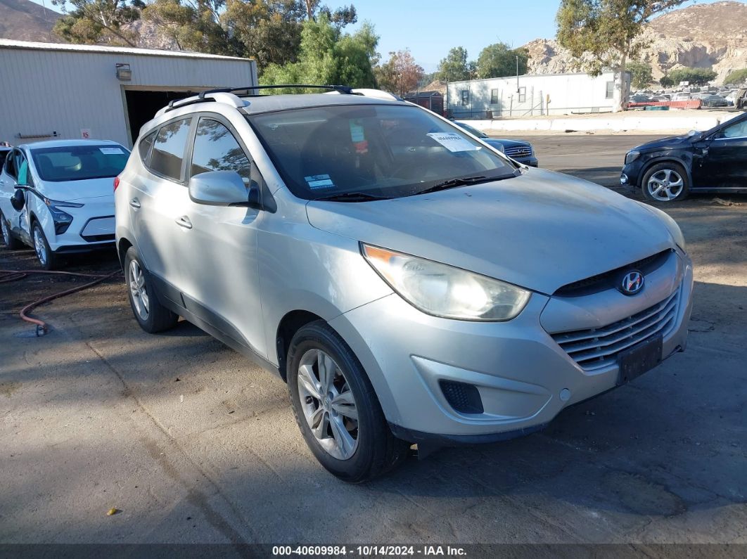 2011 HYUNDAI TUCSON GLS Gray  Gasoline KM8JU3AC2BU127942 photo #1