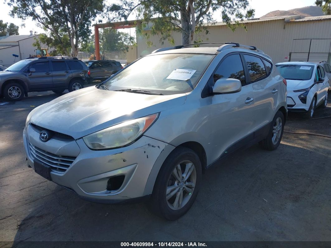 2011 HYUNDAI TUCSON GLS Gray  Gasoline KM8JU3AC2BU127942 photo #3