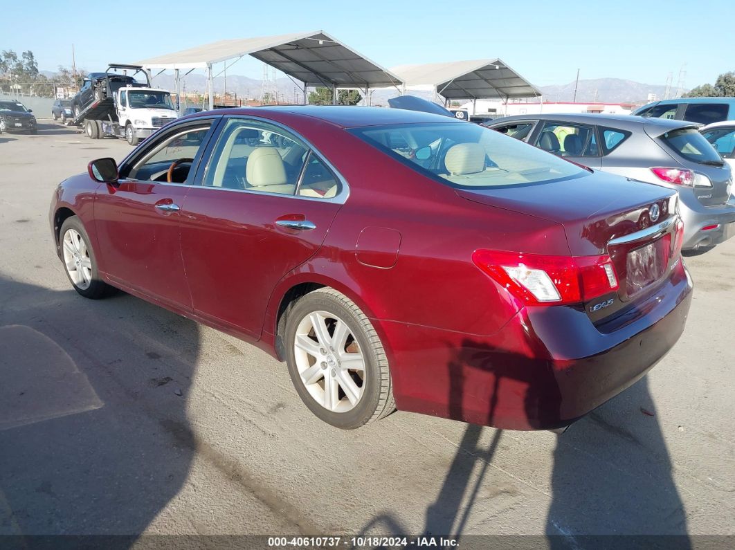 2007 LEXUS ES 350 Red  Gasoline JTHBJ46G272114905 photo #4