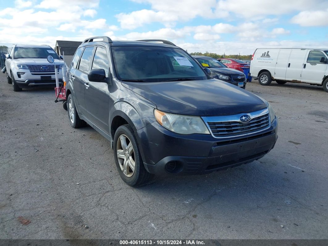 2010 SUBARU FORESTER 2.5X PREMIUM Black  Gasoline JF2SH6CC4AG788527 photo #1