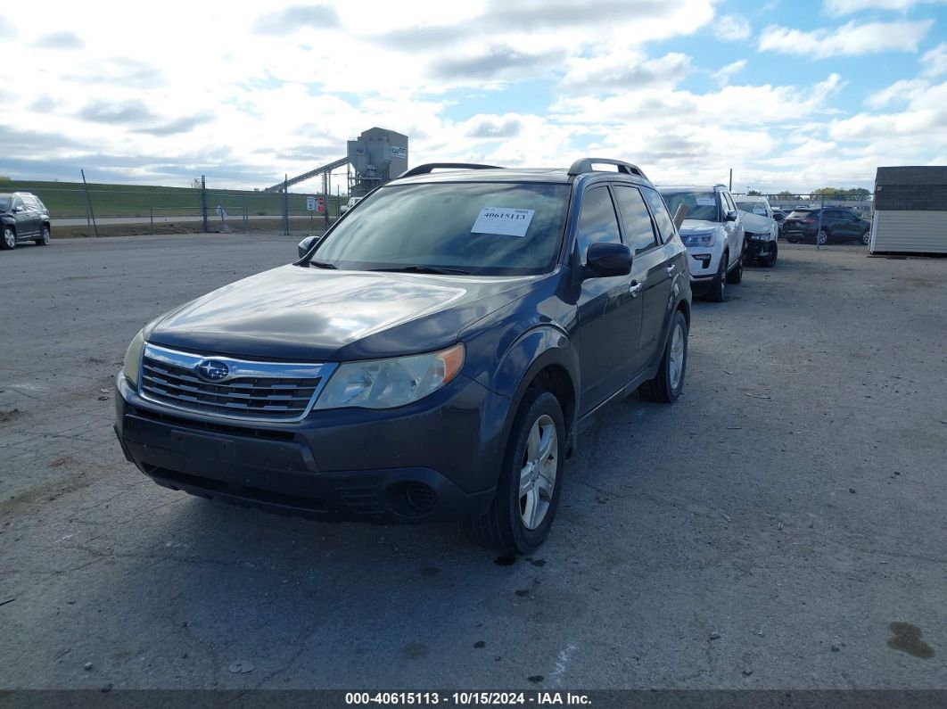 2010 SUBARU FORESTER 2.5X PREMIUM Black  Gasoline JF2SH6CC4AG788527 photo #3