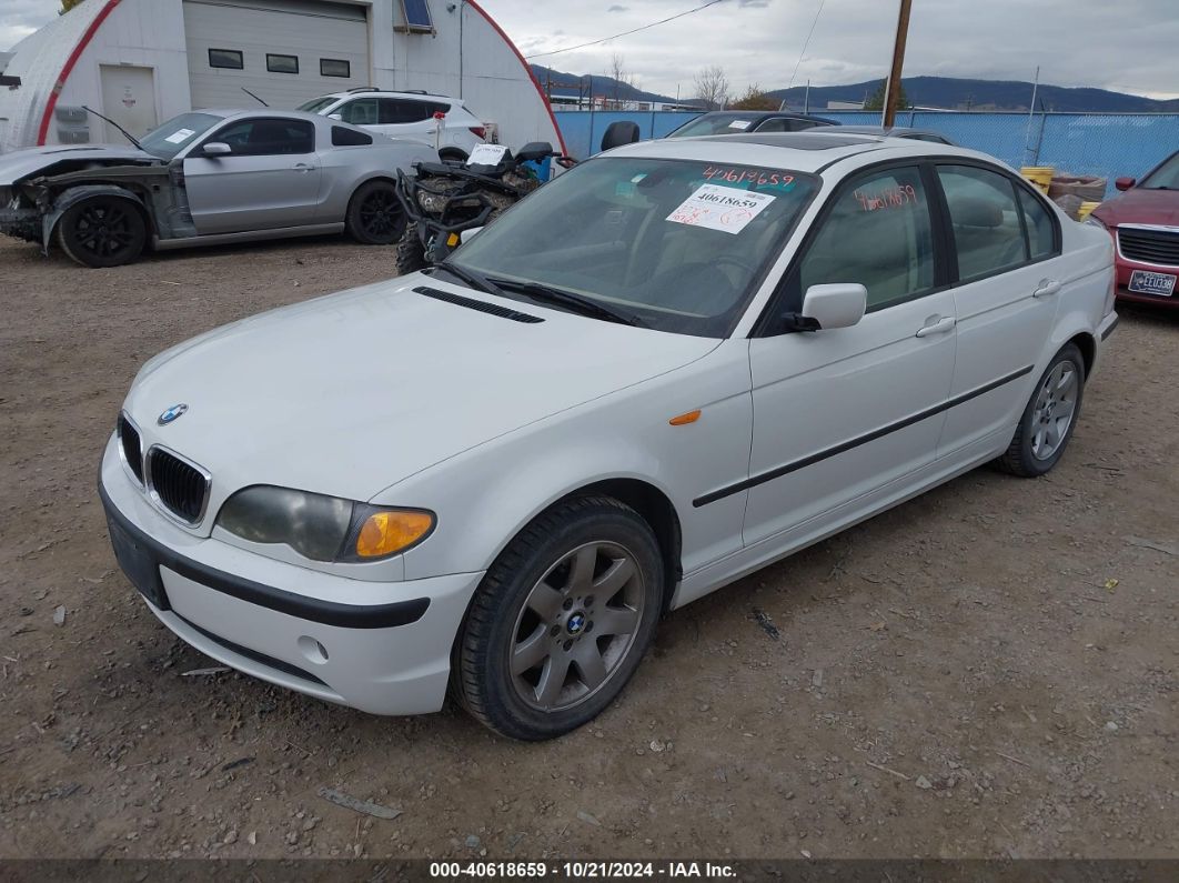 2003 BMW 325I White  Gasoline WBAAZ33433PH31608 photo #3