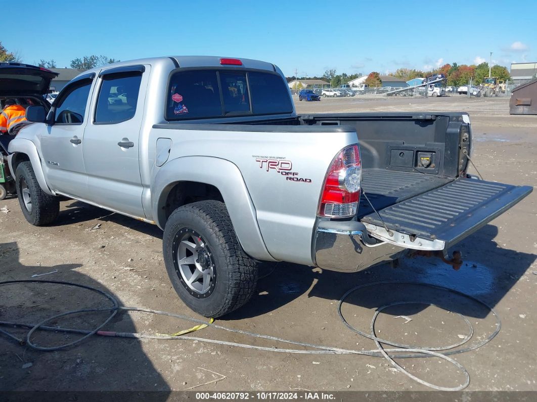 2006 TOYOTA TACOMA DOUBLE CAB Silver  Gasoline 5TELU42NX6Z149929 photo #4