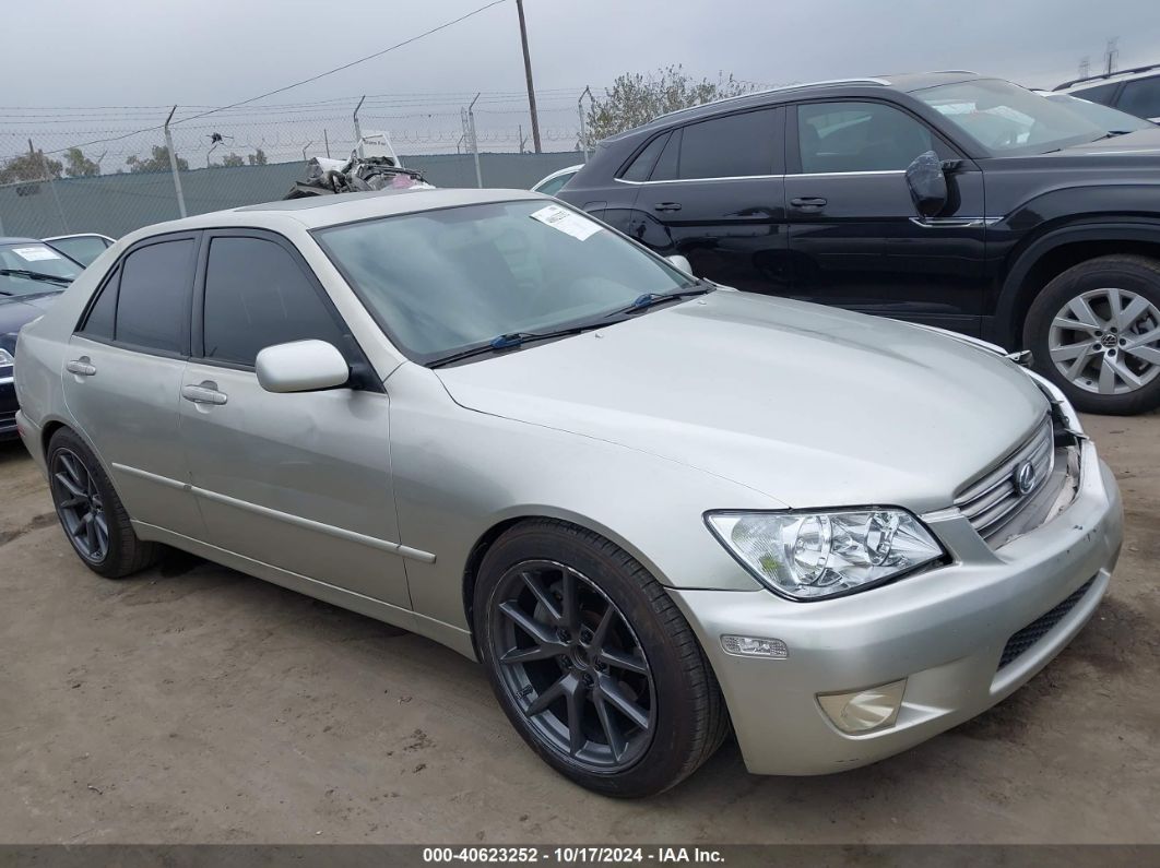 2003 LEXUS IS 300 BASE W/5-SPEED MANUAL Silver  Gasoline JTHBD192730079791 photo #1