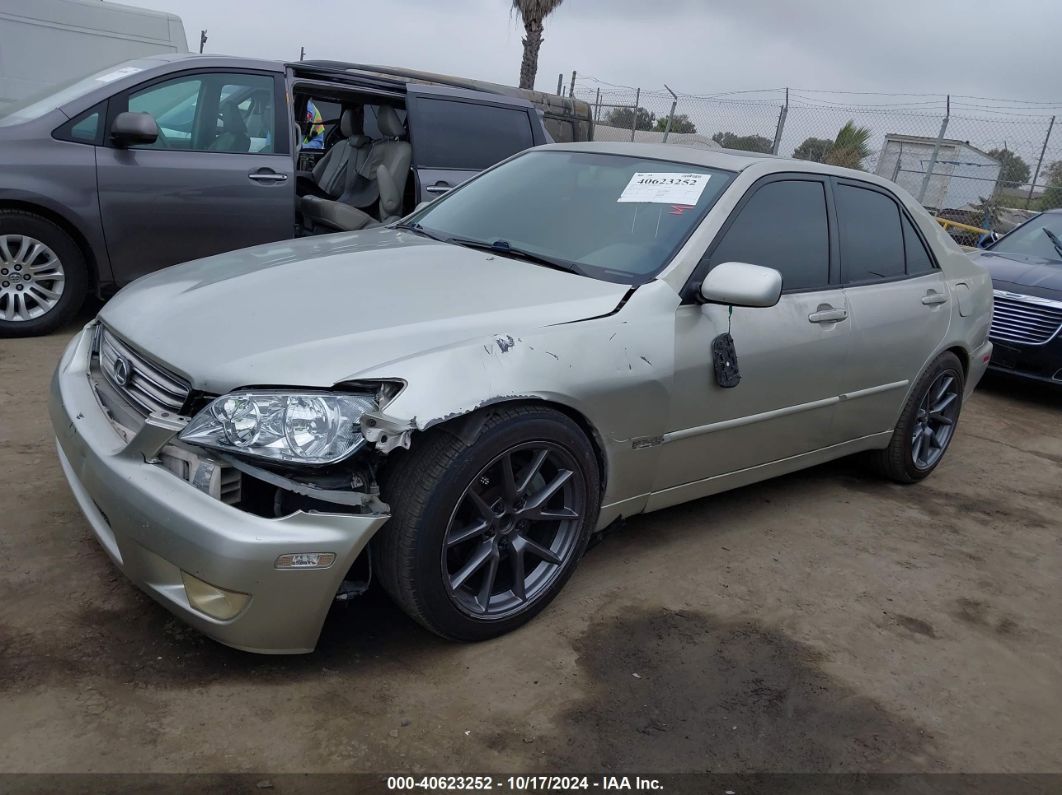 2003 LEXUS IS 300 BASE W/5-SPEED MANUAL Silver  Gasoline JTHBD192730079791 photo #3