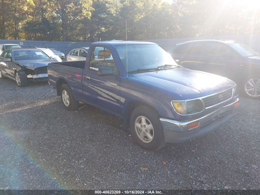 1996 TOYOTA TACOMA Purple  Gasoline 4TANL42N0TZ106022 photo #1