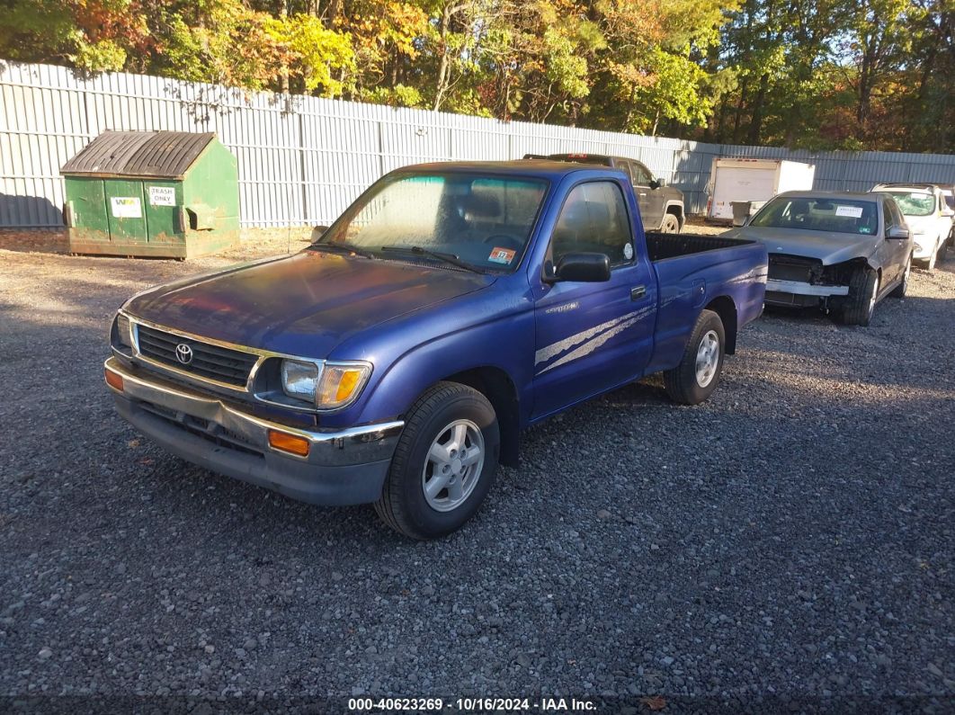 1996 TOYOTA TACOMA Purple  Gasoline 4TANL42N0TZ106022 photo #3