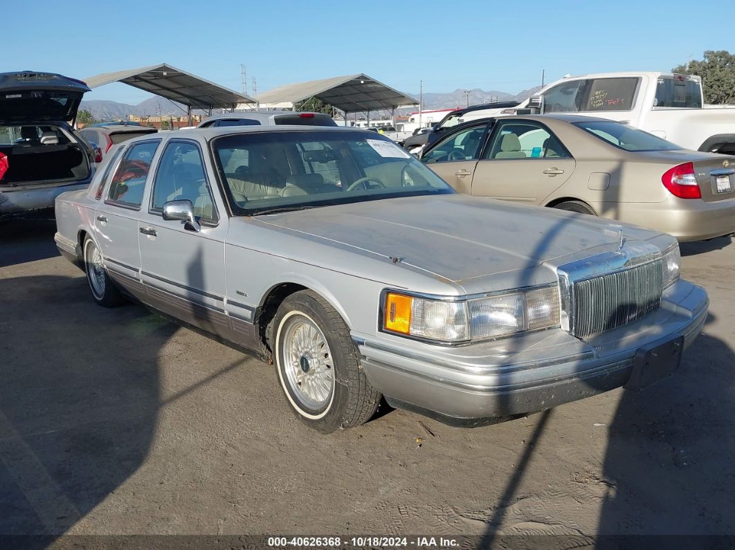 1991 LINCOLN TOWN CAR CARTIER Silver  Gasoline 1LNCM83W3MY710433 photo #1