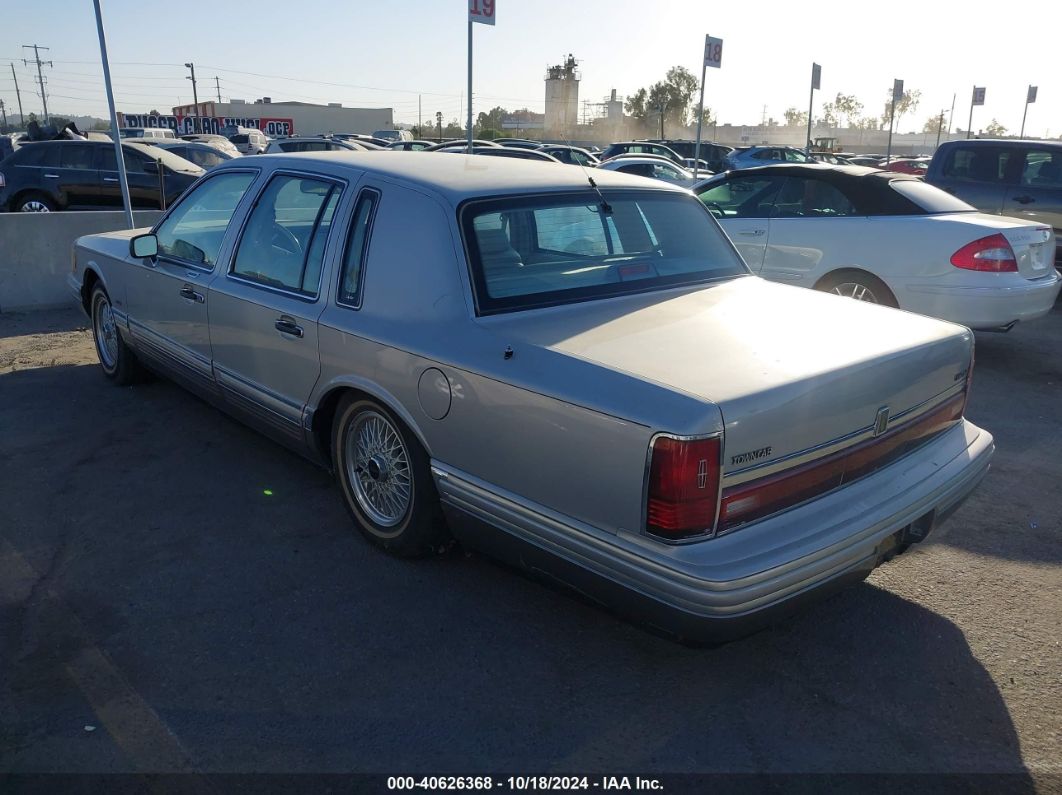 1991 LINCOLN TOWN CAR CARTIER Silver  Gasoline 1LNCM83W3MY710433 photo #4