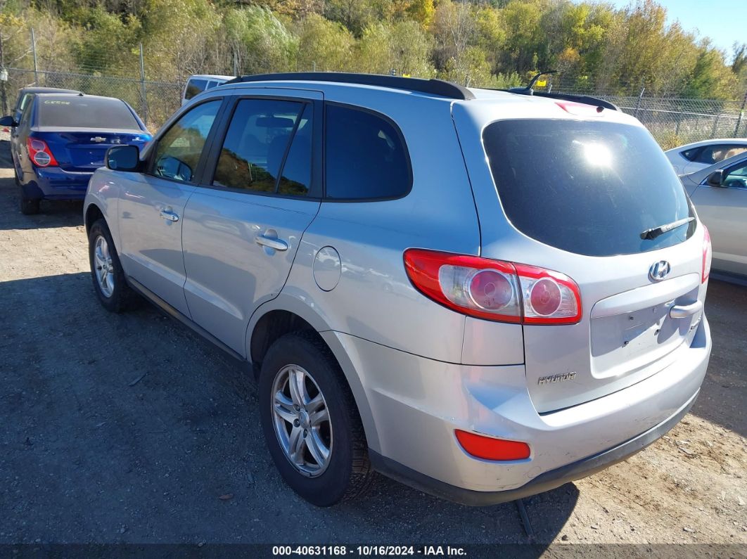 2010 HYUNDAI SANTA FE GLS Silver  Gasoline 5NMSG3AB0AH356990 photo #4