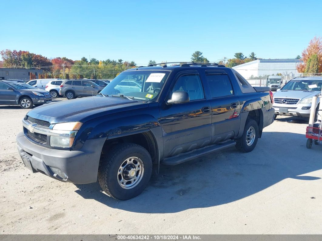 2005 CHEVROLET AVALANCHE 2500 LS Black  Gasoline 3GNGK22G65G174499 photo #3