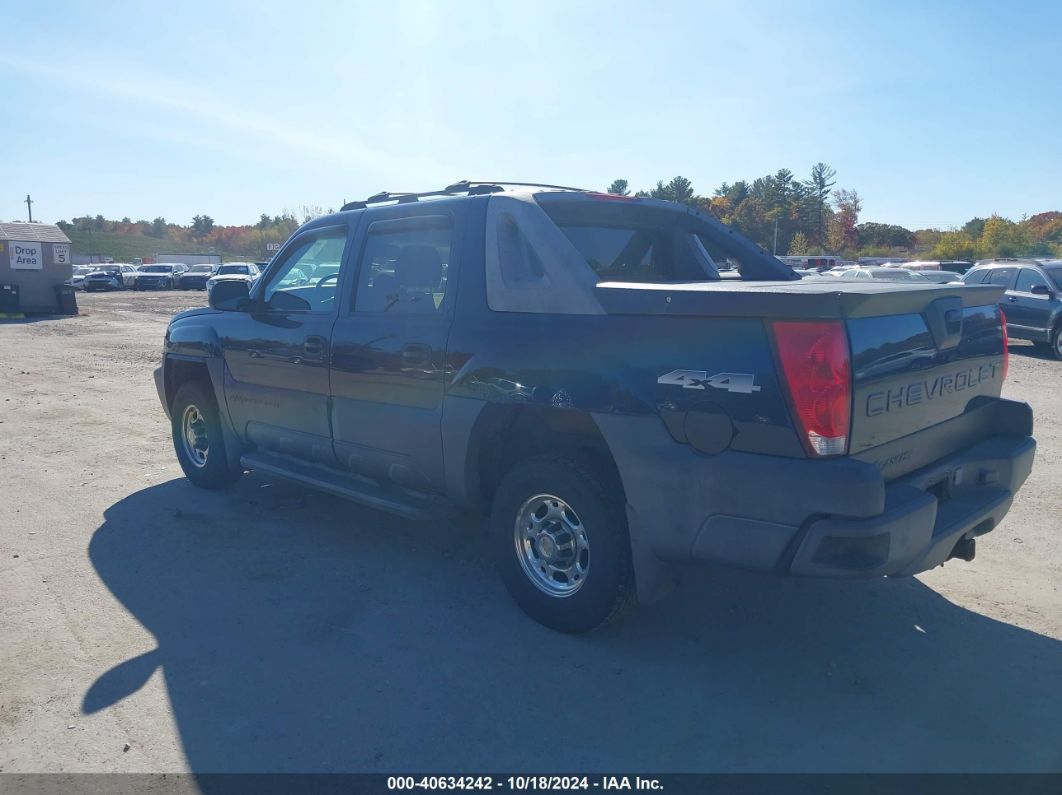 2005 CHEVROLET AVALANCHE 2500 LS Black  Gasoline 3GNGK22G65G174499 photo #4