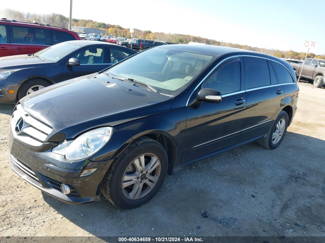 2008 MERCEDES-BENZ R 350 4MATIC Black  Gasoline 4JGCB65E58A066480 photo #3