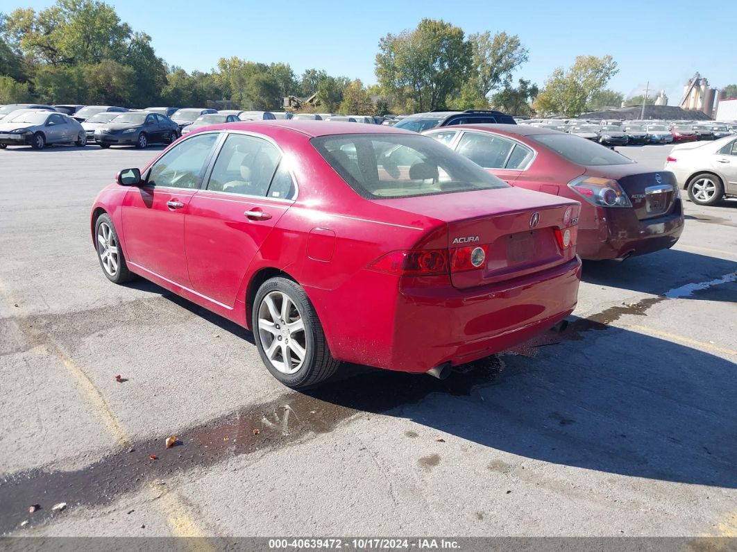 2004 ACURA TSX Red  Gasoline JH4CL96964C034946 photo #4