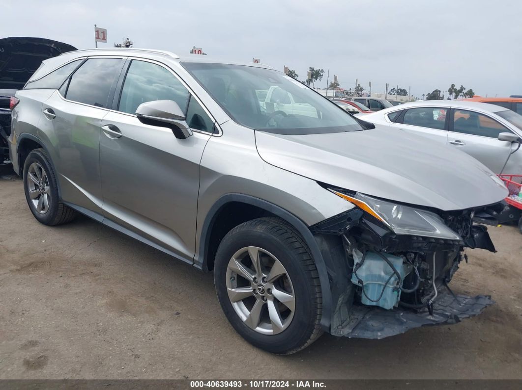 2018 LEXUS RX 350L PREMIUM Gray  Gasoline JTJGZKCA0J2006680 photo #1