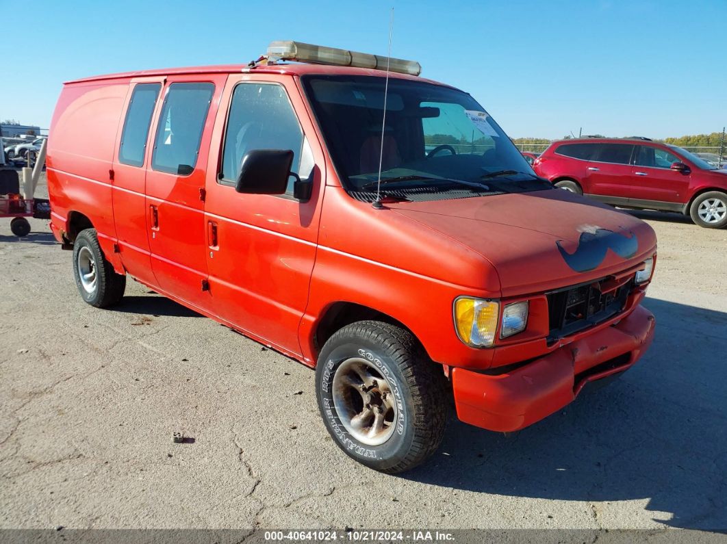 1999 FORD E-150 COMMERCIAL/RECREATIONAL Red  Gasoline 1FTRE1421XHA21672 photo #1