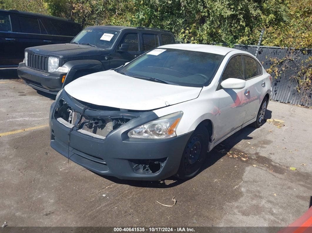 2013 NISSAN ALTIMA 2.5 S White  Gasoline 1N4AL3AP4DN546095 photo #3