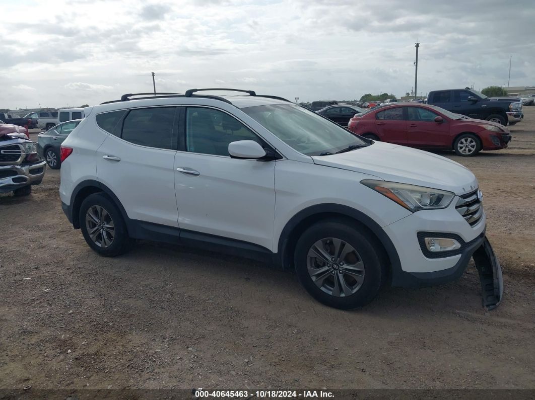 2015 HYUNDAI SANTA FE SPORT 2.4L White  Gasoline 5XYZU3LB4FG300802 photo #1