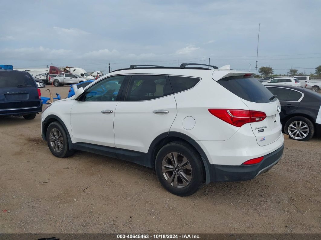 2015 HYUNDAI SANTA FE SPORT 2.4L White  Gasoline 5XYZU3LB4FG300802 photo #4