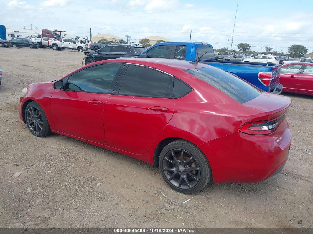 2013 DODGE DART SXT Red  Gasoline 1C3CDFBA7DD334703 photo #4