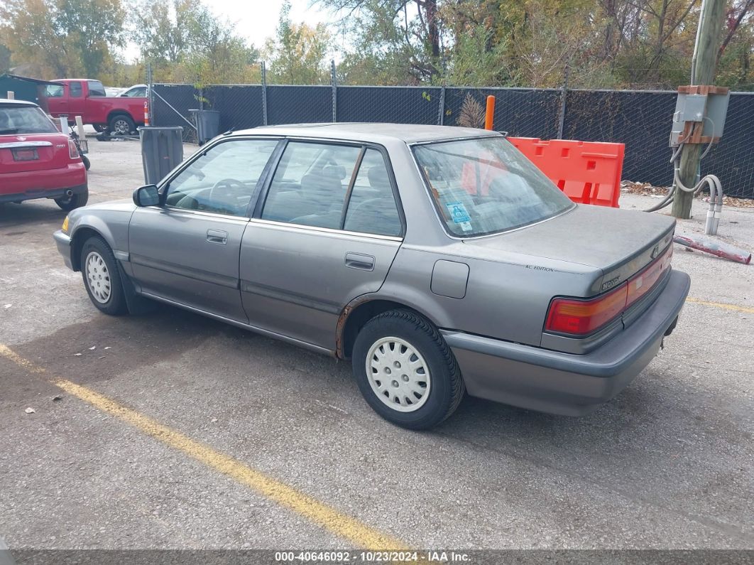 1990 HONDA CIVIC LX Silver  Gasoline 1HGED3651LL006814 photo #4