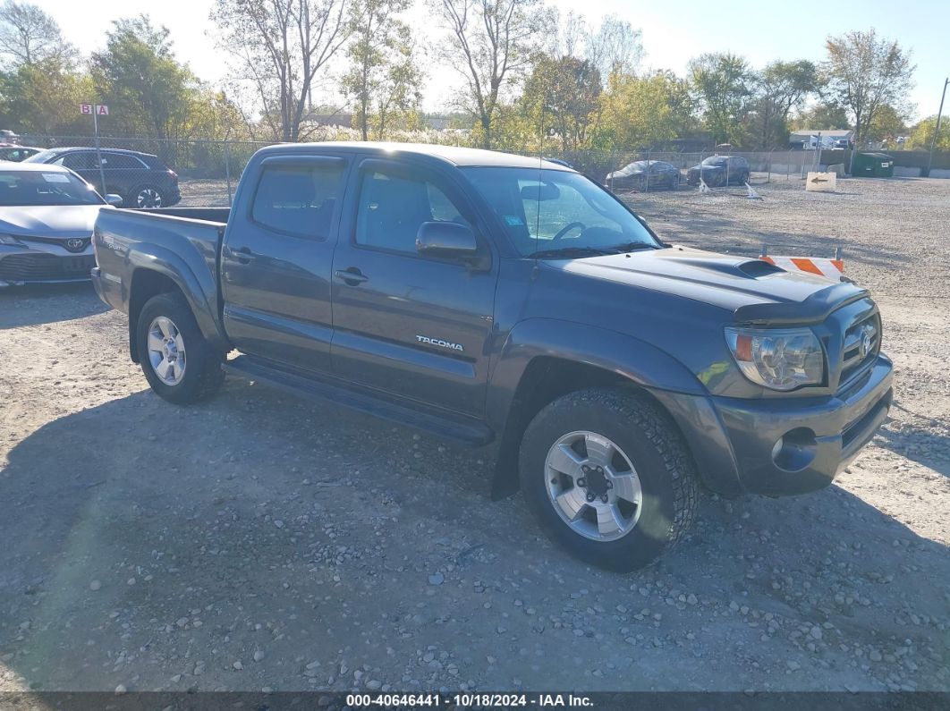 2009 TOYOTA TACOMA DOUBLE CAB Gray  Gasoline 3TMLU42N09M034743 photo #1