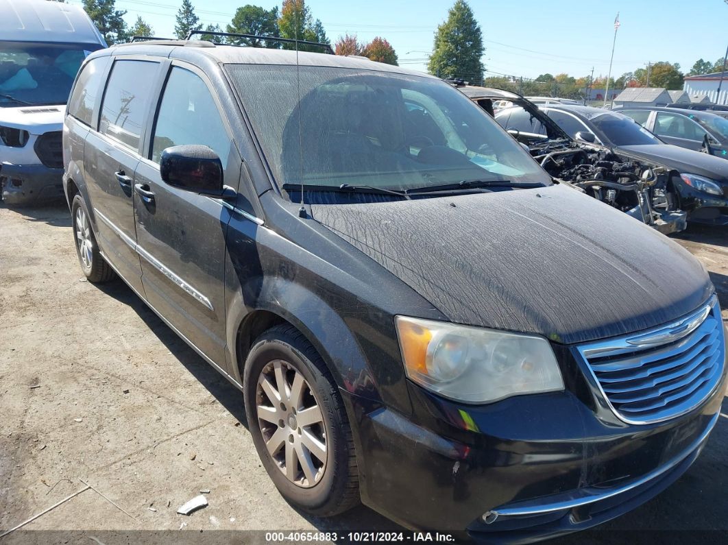 2014 CHRYSLER TOWN & COUNTRY TOURING Black  Flexible Fuel 2C4RC1BG1ER269166 photo #1