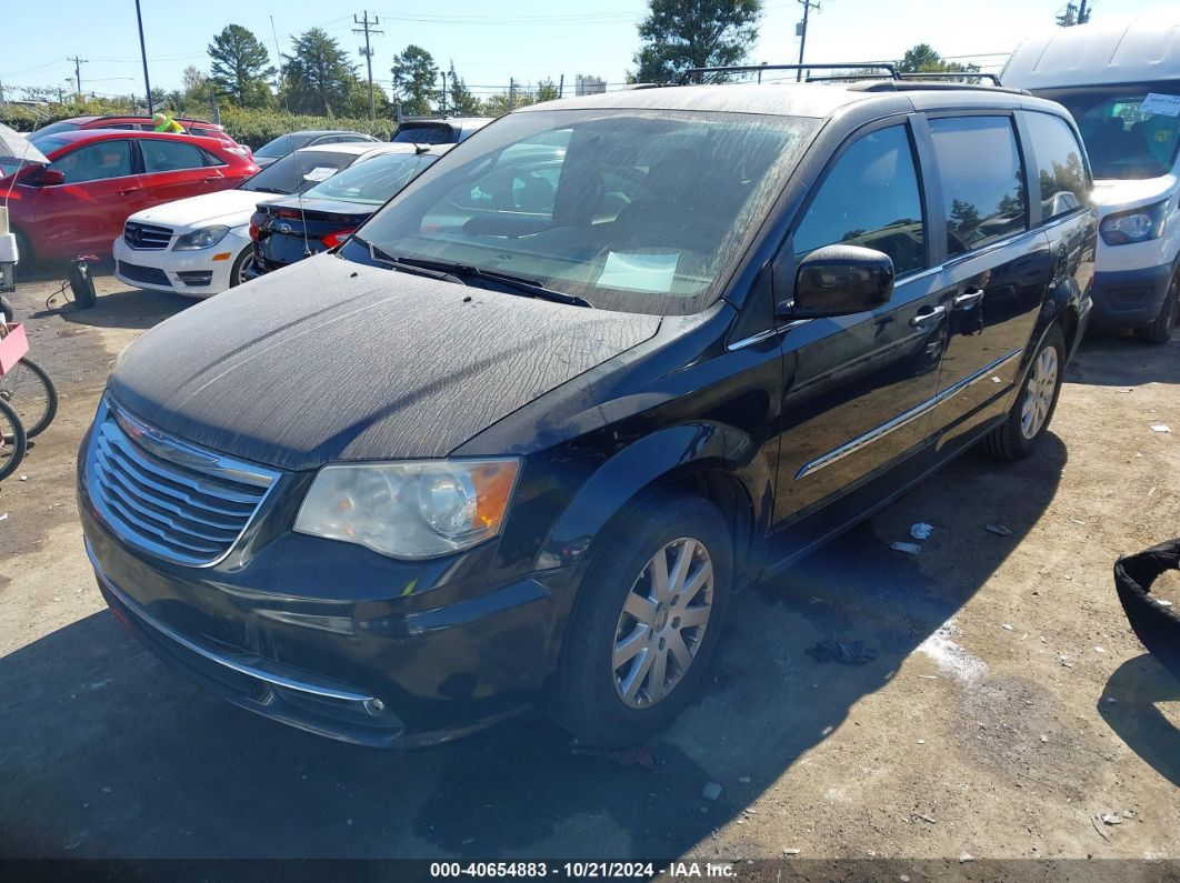 2014 CHRYSLER TOWN & COUNTRY TOURING Black  Flexible Fuel 2C4RC1BG1ER269166 photo #3