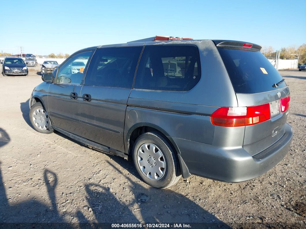 2000 HONDA ODYSSEY LX Gray  Gasoline 2HKRL185XYH516840 photo #4