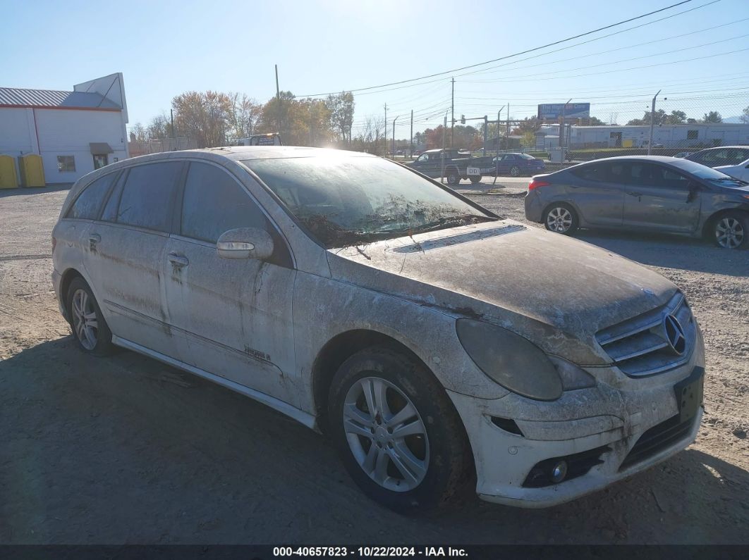 2008 MERCEDES-BENZ R 350 4MATIC White  Gasoline 4JGCB65E58A079195 photo #1