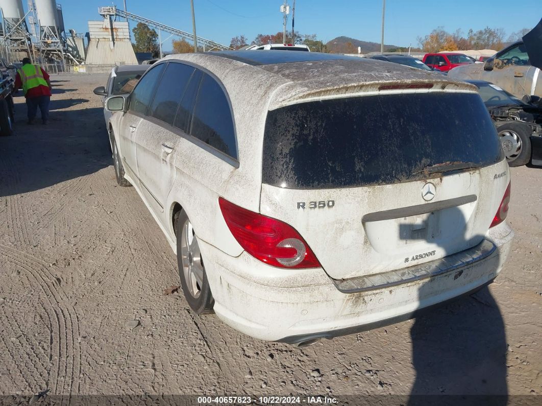 2008 MERCEDES-BENZ R 350 4MATIC White  Gasoline 4JGCB65E58A079195 photo #4