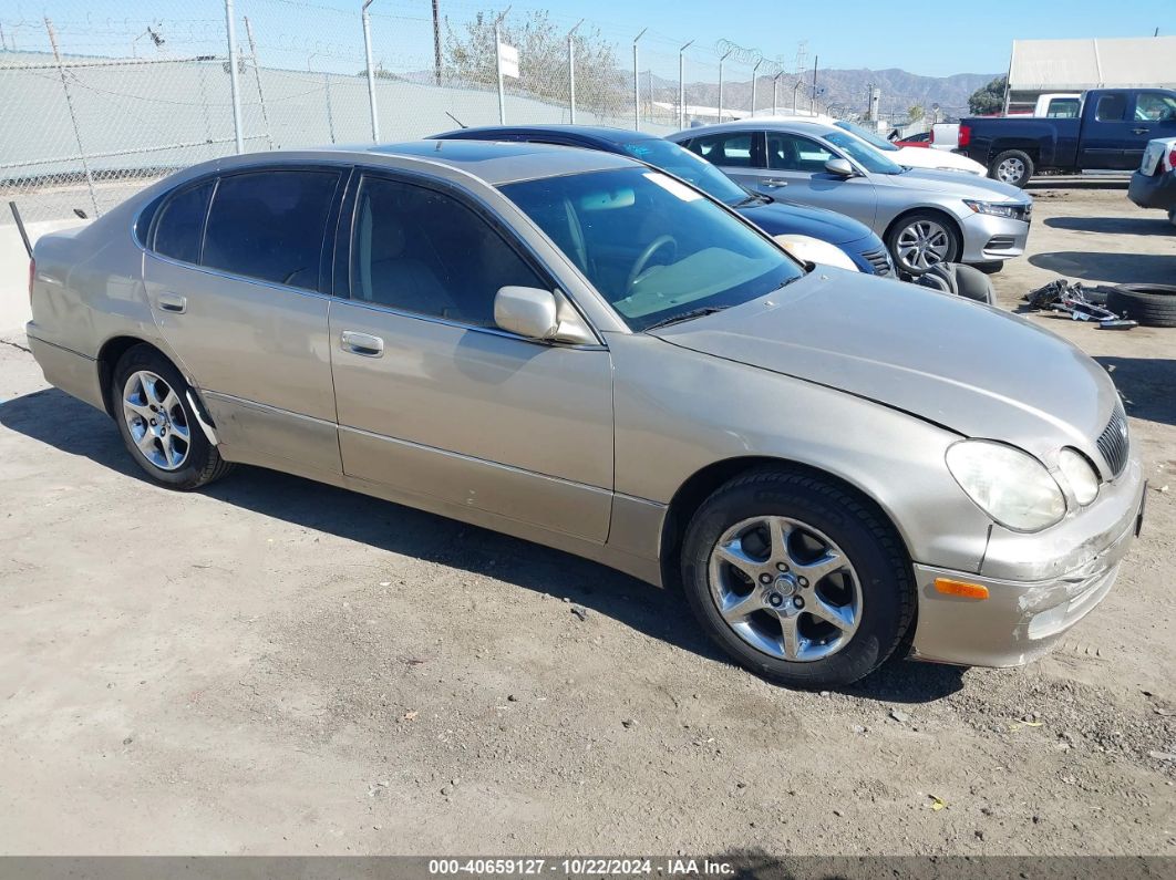 2002 LEXUS GS 300 Gold  Gasoline JT8BD69S220158815 photo #1