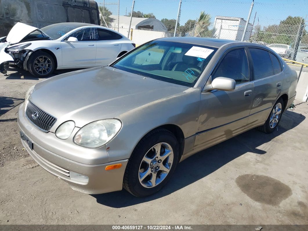 2002 LEXUS GS 300 Gold  Gasoline JT8BD69S220158815 photo #3