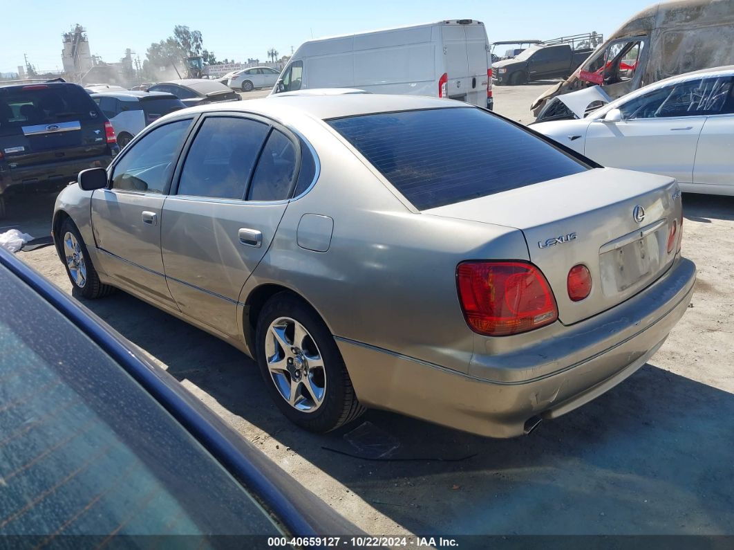 2002 LEXUS GS 300 Gold  Gasoline JT8BD69S220158815 photo #4