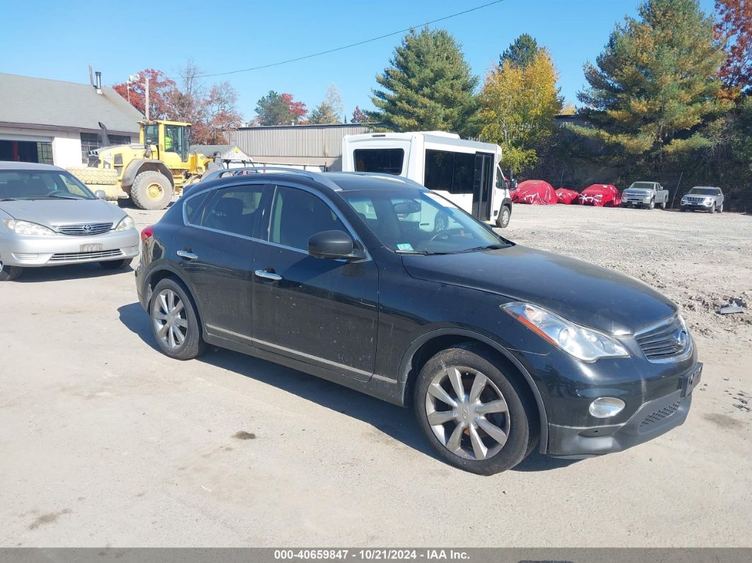 2010 INFINITI EX35 JOURNEY Black  Gasoline JN1AJ0HR5AM754996 photo #1