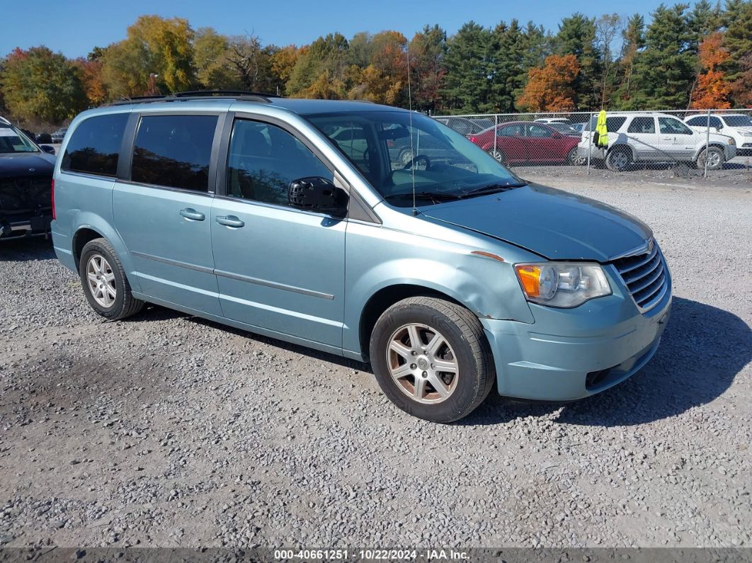 2010 CHRYSLER TOWN & COUNTRY TOURING PLUS Light Blue  Gasoline 2A4RR8D1XAR391965 photo #1