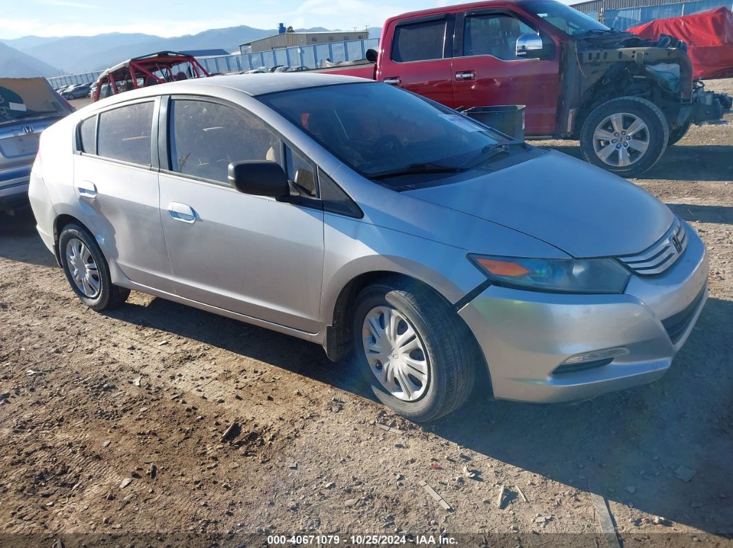 2010 HONDA INSIGHT LX Silver  Hybrid JHMZE2H59AS035886 photo #1