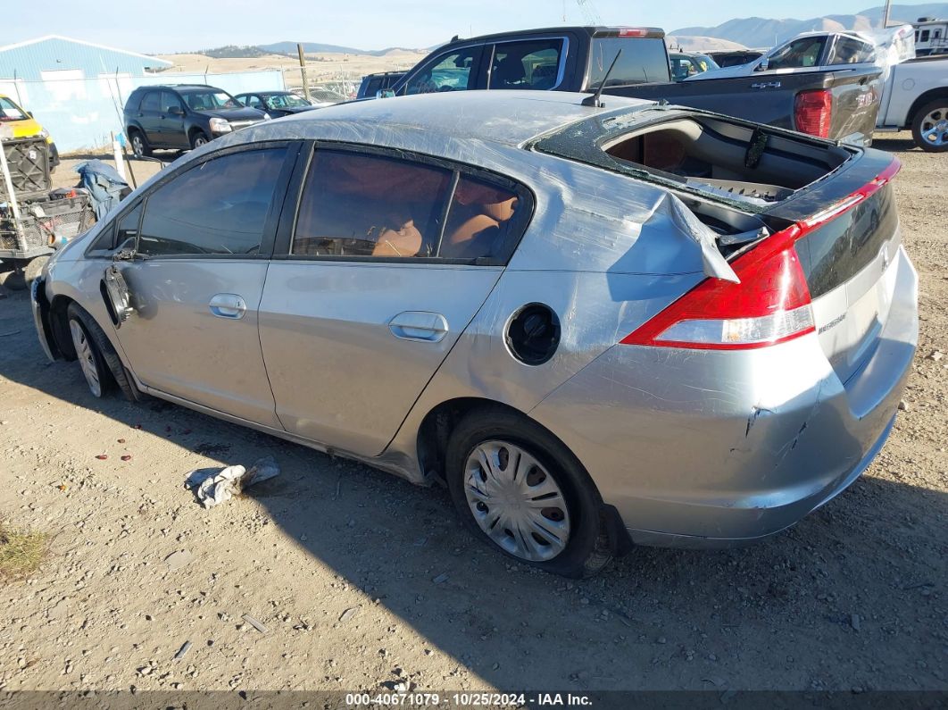 2010 HONDA INSIGHT LX Silver  Hybrid JHMZE2H59AS035886 photo #4