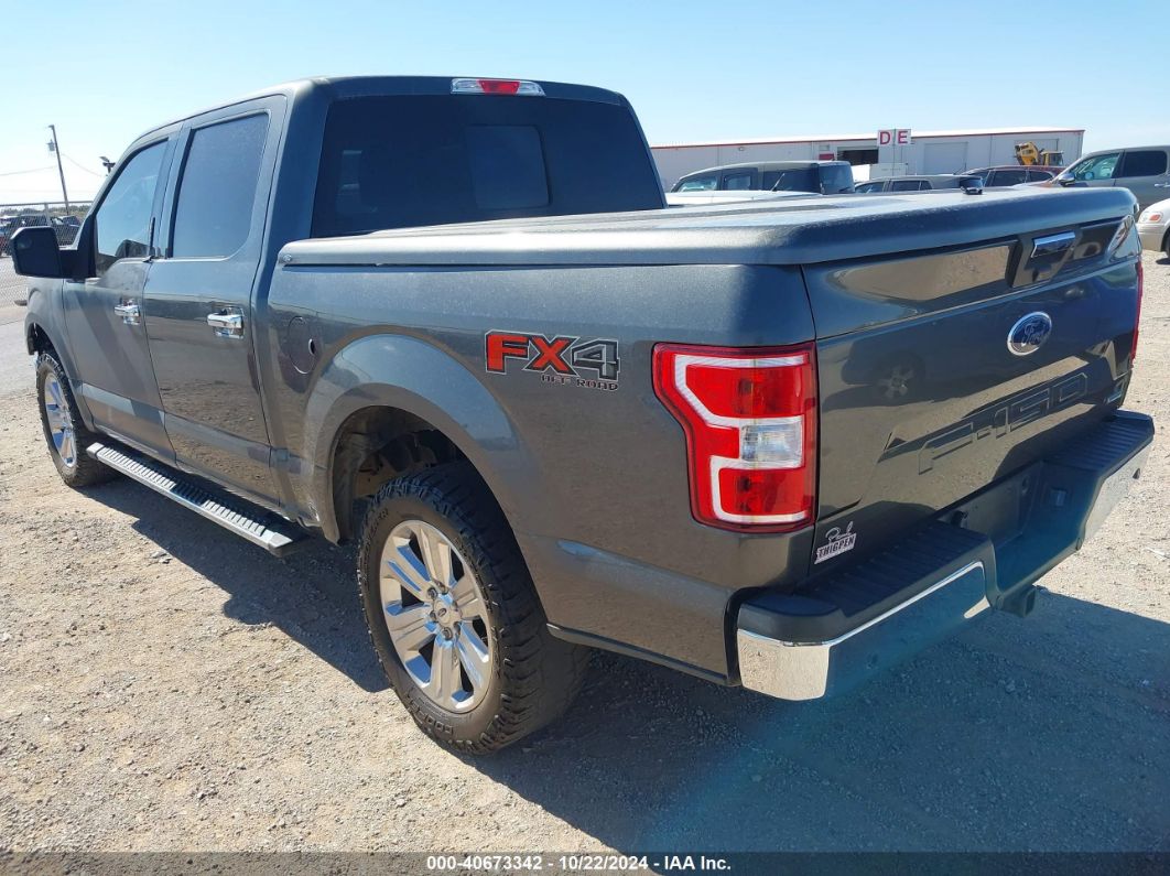 2020 FORD F-150 XLT Gray  Gasoline 1FTEW1E46LFA04500 photo #4