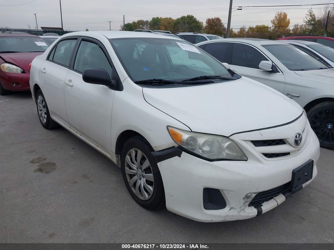 2012 TOYOTA COROLLA LE White  Gasoline 2T1BU4EE1CC885764 photo #1