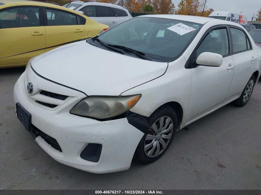 2012 TOYOTA COROLLA LE White  Gasoline 2T1BU4EE1CC885764 photo #3