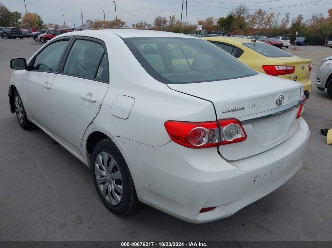 2012 TOYOTA COROLLA LE White  Gasoline 2T1BU4EE1CC885764 photo #4