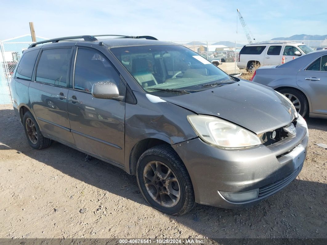 2005 TOYOTA SIENNA XLE Gray  Gasoline 5TDBA22C15S029049 photo #1