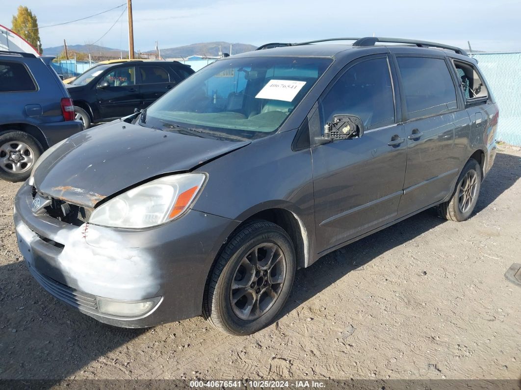 2005 TOYOTA SIENNA XLE Gray  Gasoline 5TDBA22C15S029049 photo #3