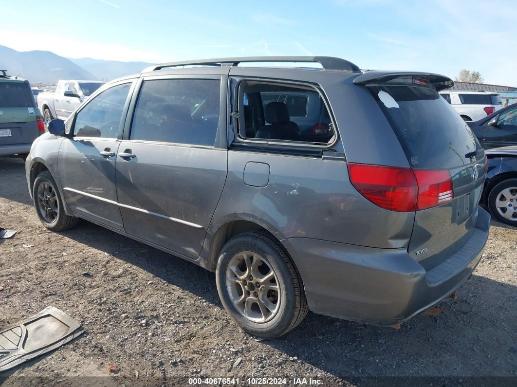 2005 TOYOTA SIENNA XLE Gray  Gasoline 5TDBA22C15S029049 photo #4