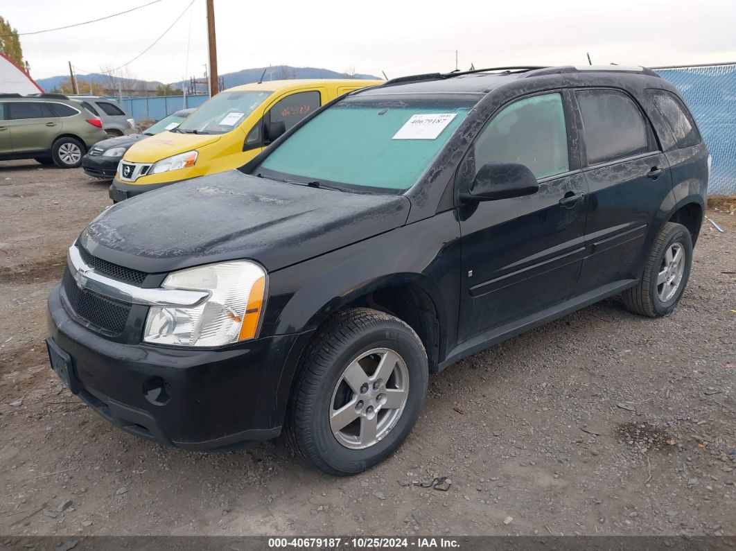 2008 CHEVROLET EQUINOX LT Black  Gasoline 2CNDL43F986076346 photo #3