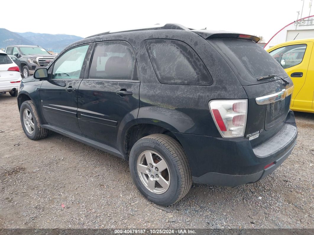 2008 CHEVROLET EQUINOX LT Black  Gasoline 2CNDL43F986076346 photo #4