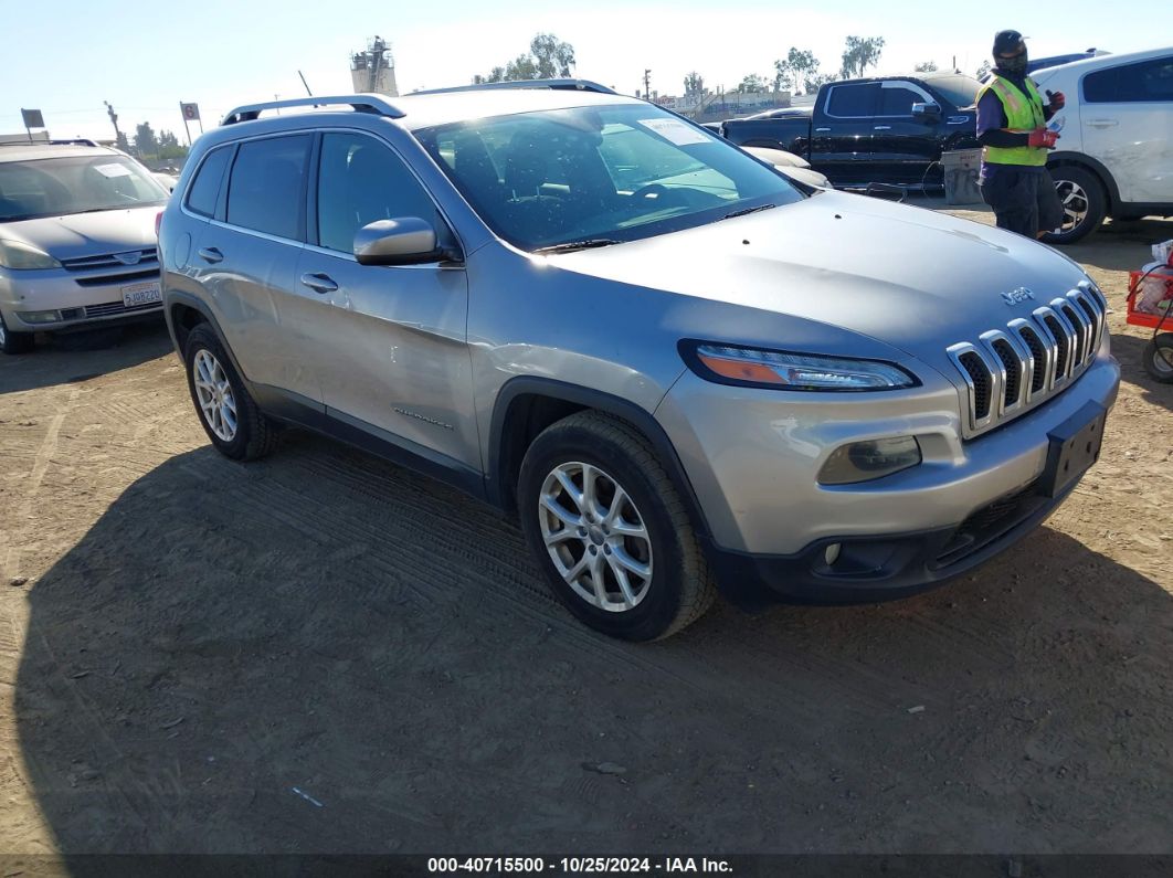 2015 JEEP CHEROKEE LATITUDE Gray  Gasoline 1C4PJMCB9FW714554 photo #1